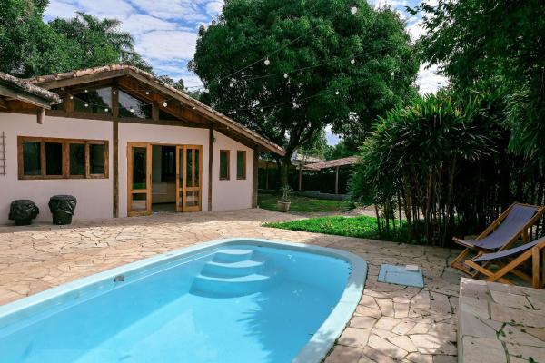 På bilden syns objektet Mandalê | A casa de praia perfeita para a família som ligger i staden Ilhabela.