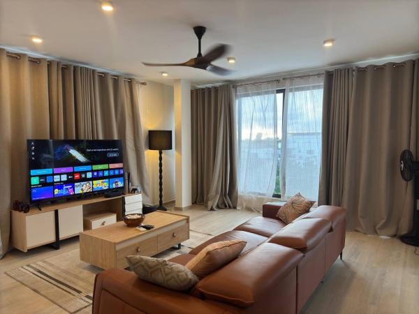A la foto es mostra l'objecte Airstrip View Apartment situat a la ciutat de Accra.