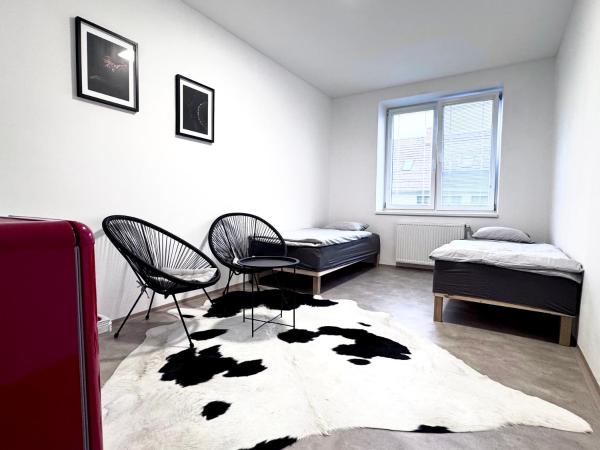 Op de foto is het object Rybka living apartments te zien, gelegen in de stad Přerov.