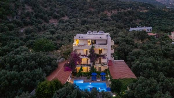A la foto es mostra l'objecte Sunrise Hotel & Apartments situat a la ciutat de Korakas.