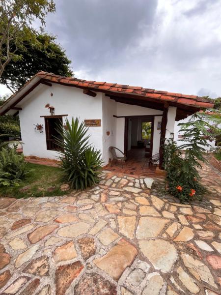 Na fotografii je vidět objekt Eco-Hotel Casa de Oracion Barichara