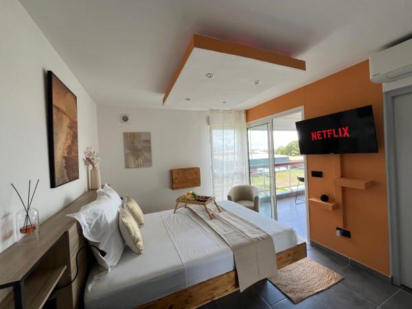 A la foto es mostra l'objecte Ibis studio 2 situat a la ciutat de Caiena.