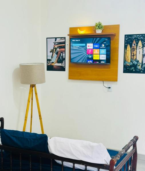 På billedet ses objektet Studio Vista Linda 2 - Acesso a Riviera e Centro Kitnet beliggende i byen Bertioga.