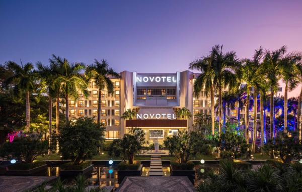 Na fotografii je vidět objekt Novotel Sanya Bay Yatai nacházející se ve městě Tianyazhen.