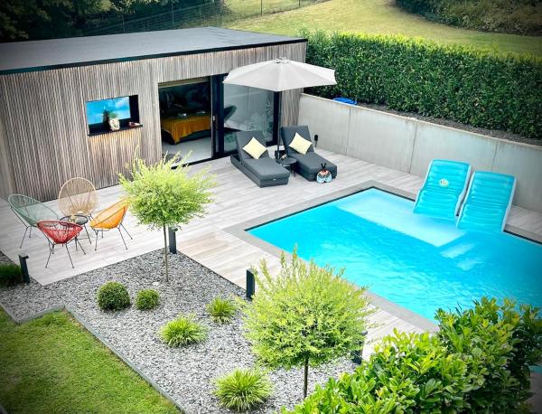 På billedet ses objektet Pool House 85 beliggende i byen Spa.
