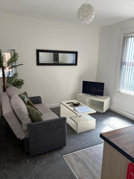 På billedet ses objektet Bank Street Apartments beliggende i byen Blackpool.