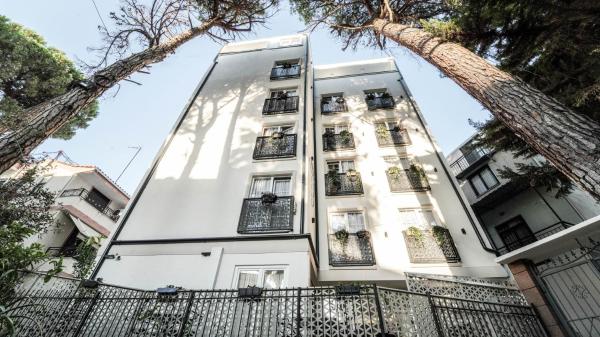 A la foto es mostra l'objecte Vion Sea Boutique Hotel - Golem Durrës situat a la ciutat de Golem.