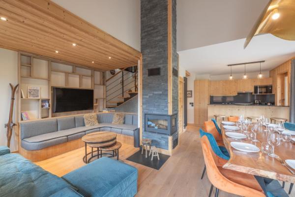 Alpe D'huez Houses - Hameau De Clotaire - Le Cocon Blanc - Duplex 5 Chambres - Cheminée Wellness - Ski Aux Pieds - Lac Besson
