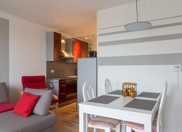 A la foto es mostra l'objecte Haus Atlantic, FeWo 208 situat a la ciutat de Döse.
