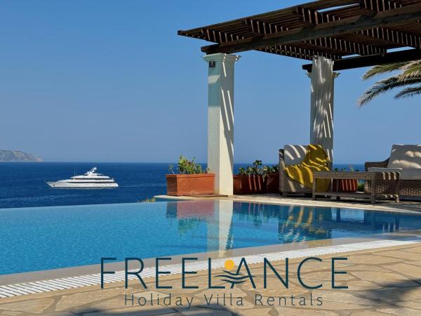 På billedet ses objektet Villa Penelope Spartia Kefalonia beliggende i byen Spartià.
