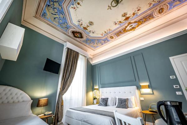 Na zdjęciu widoczny jest obiekt Boutique Hotel La Casa di Morfeo położony w mieście Florencja.