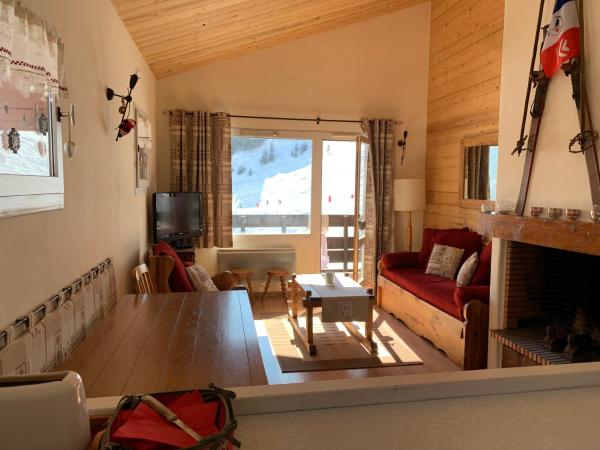 På billedet ses objektet Apt 6 couchages skis au pied - Meribel Mottaret beliggende i byen Les Allues.