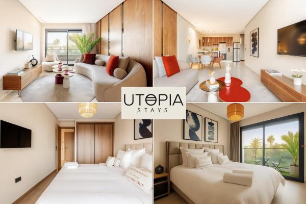 Utopia Stays - Appart Argane Luxe, Касабланка