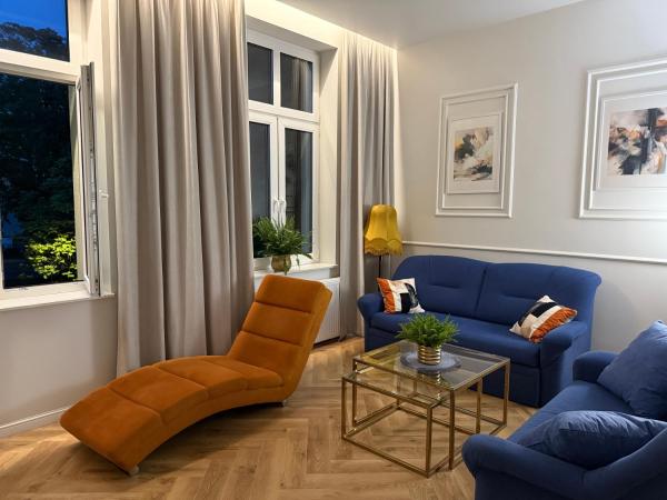 Na fotografii je vidět objekt Apartament Zamkowy nacházející se ve městě Słupsk.