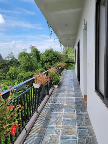 A la foto es mostra l'objecte Tam Coc Gold Smile Homestay situat a la ciutat de Vũ Lâm.