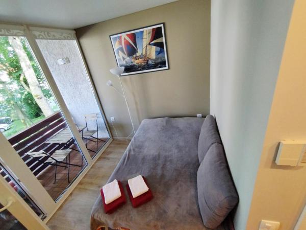 A la foto es mostra l'objecte Rise and Shine apartment situat a la ciutat de Juodkrantė.