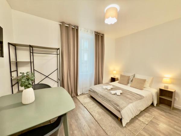 A la foto es mostra l'objecte Studio 4 lumineux Av Garibaldi - DABNB situat a la ciutat de Limoges.