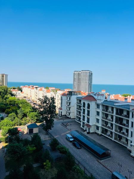 A la foto es mostra l'objecte апартаменты в аркадии 2 отдельные спальни с видом на море situat a la ciutat de Odessa.