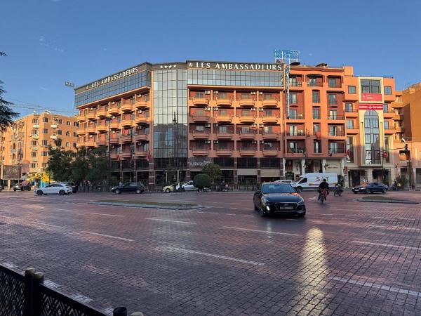 En la foto se muestra el objeto Appart Hotel Les Ambassadeurs ubicado en la ciudad de Marrakech.
