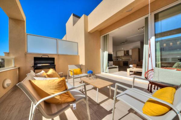 Στη φωτογραφία φαίνεται το αντικείμενο Ortigia Penthouse, Private Terrace, Distant Sea Views by Haven & Keys Malta που βρίσκεται στην πόλη Tal-Għoqod.