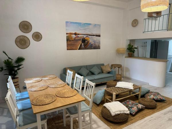 Auf dem Foto ist das Objekt Casa Playa El Perelló in der Stadt El Perelló zu sehen.