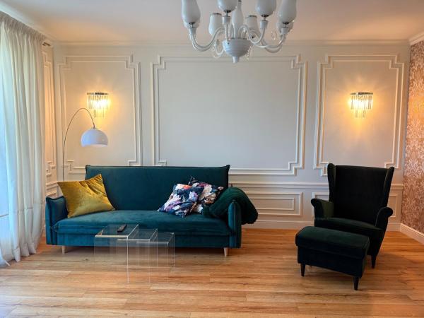 På bildet vises objektet Luxury Apartment By The Beach som ligger i byen Gdynia.