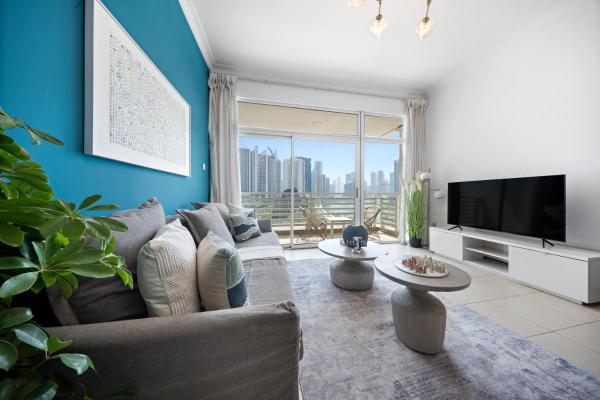 Na fotografii je vidět objekt 1Br Suit with Full Canal View - Down Town nacházející se ve městě Dubaj.