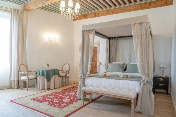 A la foto es mostra l'objecte La chambre des Remparts Romantiques situat a la ciutat de Rochemaure.