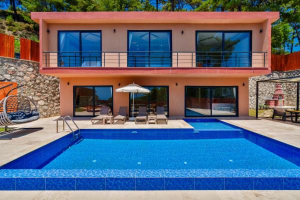 A la foto es mostra l'objecte Villa Turalya - Kaş Islamlar Villa with a Pool situat a la ciutat de Kas.