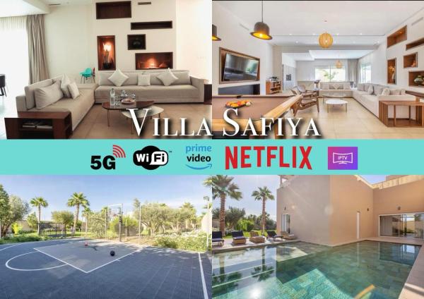 Na zdjęciu widoczny jest obiekt Villa Safiya, Piscine Chauffée & jeux położony w mieście Marrakesz.