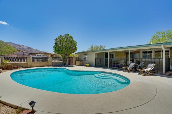 Near Catalina Hiking Trails: Mtn-view Home W/ Pool - Catalina State Park, Tucson