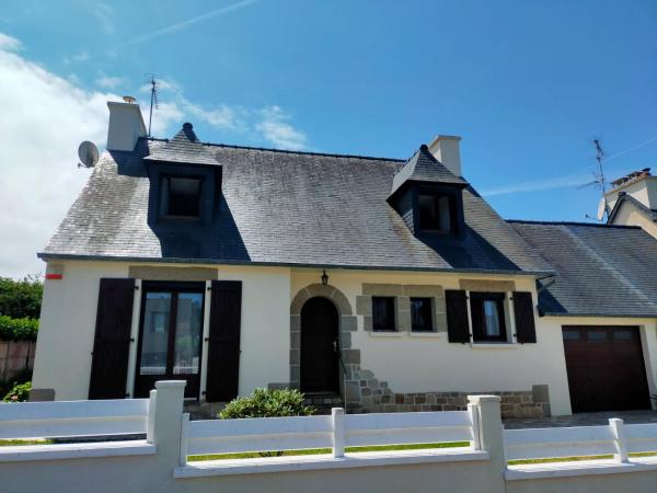 På billedet ses objektet Jolie Maison bord de mer beliggende i byen Pléneuf-Val-André.