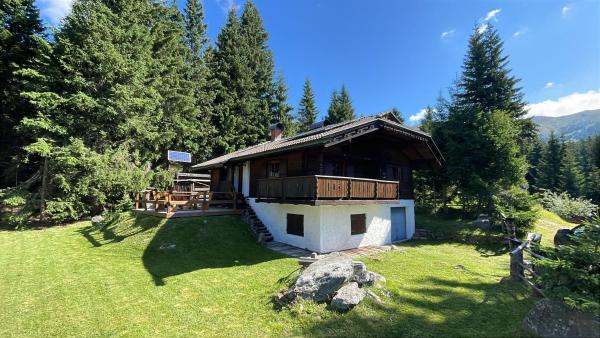 Na fotografii je vidět objekt Hüttenzauber Oberbergeralm nacházející se ve městě Mühlen.