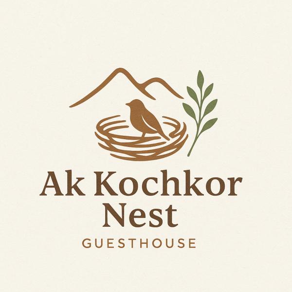 A la foto es mostra l'objecte Ak Kochkor Nest situat a la ciutat de Dzhetyoguz.