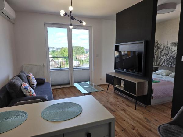 A la foto es mostra l'objecte Urban Jungle Apartament Mars situat a la ciutat de Białystok.