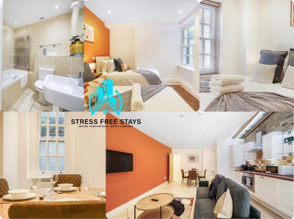 Stylish 2-Bed in N1 Ideal for Work & Relocation, London