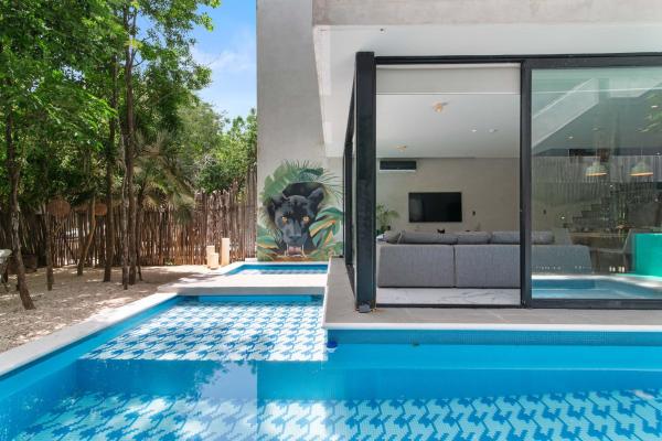 Na zdjęciu widoczny jest obiekt Stylish 3BR Condo in Luum Zama - Private Pool położony w mieście Tulum.