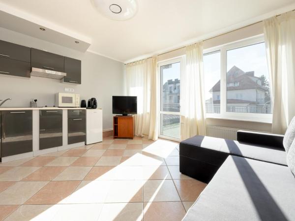 A la foto es mostra l'objecte Studio Apartment in Rewal near the Beach situat a la ciutat de Rewal.