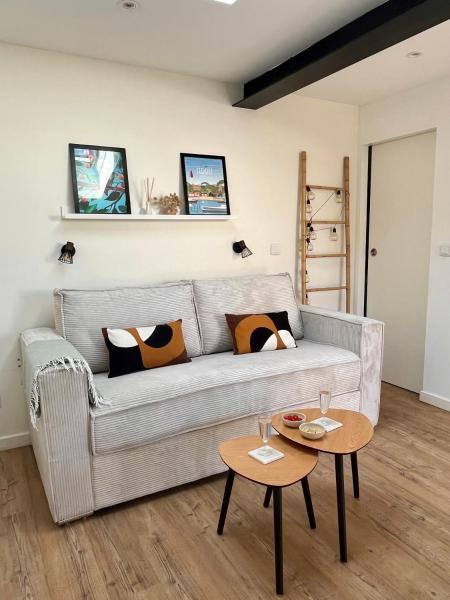 A la foto es mostra l'objecte Studiocosy proche Bordeaux, parking gratuit, clim situat a la ciutat de Eysines.