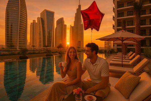 A la foto es mostra l'objecte KeyRock Living - Urban Oasis in Zada Tower situat a la ciutat de Dubai.