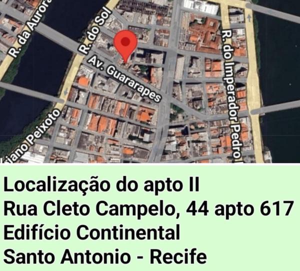 A la foto es mostra l'objecte Apto II situat a la ciutat de Recife.