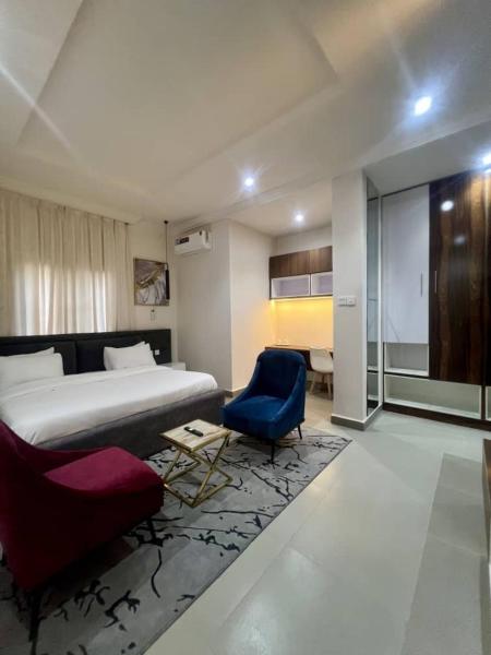 A la foto es mostra l'objecte The Invite Apartment situat a la ciutat de Mama.