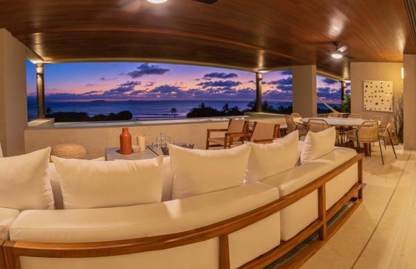 Na zdjęciu widoczny jest obiekt Condo Haramara Luxury Oceanview Condo in TAU Punta Mita położony w mieście Punta Mita.