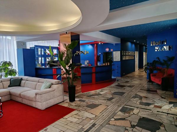 A la foto es mostra l'objecte Hotel Konin situat a la ciutat de Konin.