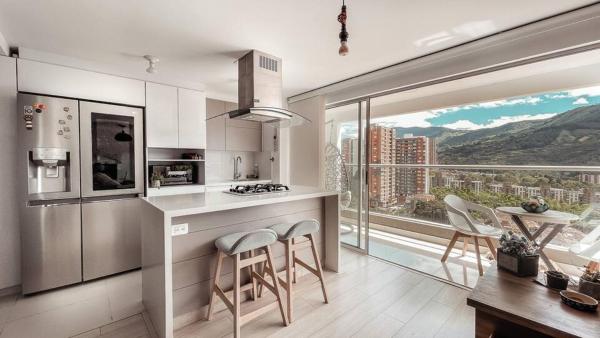 Na fotografii je vidět objekt Exclusive Suramérica Apartment nacházející se ve městě Itagüí.