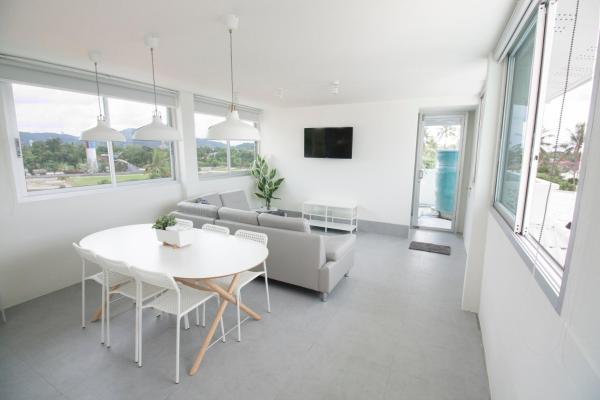 Auf dem Foto ist das Objekt Spacious 2 Bedrooms 360deg Mountain-View Apartment in der Stadt Ban Klang zu sehen.