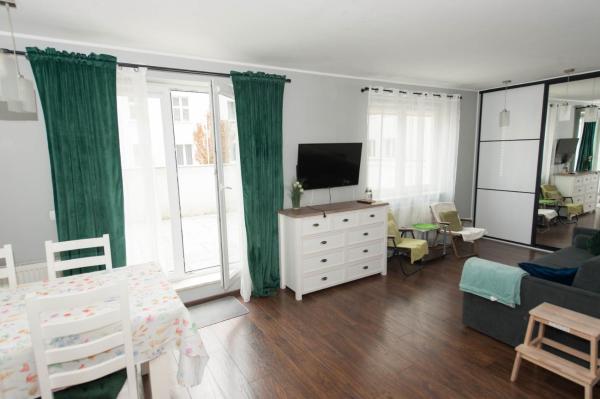 A la foto es mostra l'objecte Portlight Apartment -at Marina Yacht Park, Old Town Gdynia situat a la ciutat de Gdynia.