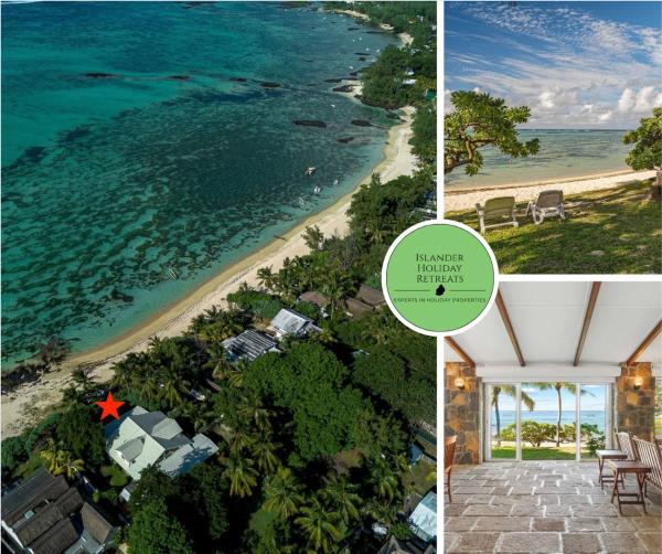 A la foto es mostra l'objecte Villa du Bonheur, maison de luxe en bord de mer by IHR situat a la ciutat de Roches Noires.
