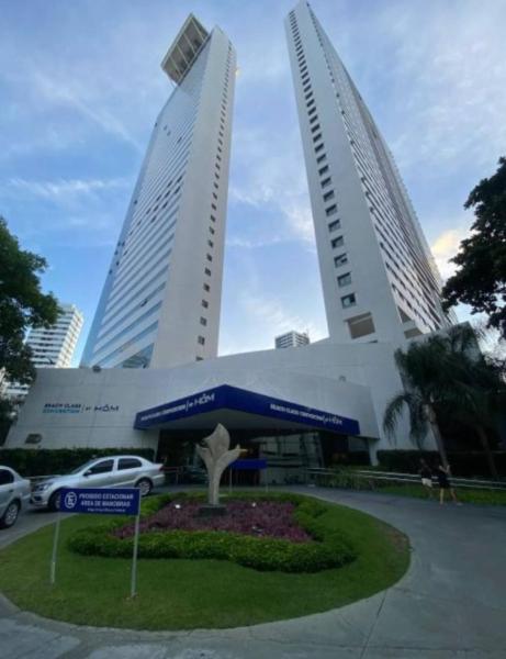 A la foto es mostra l'objecte Excelente Flat Boa Viagem situat a la ciutat de Recife.