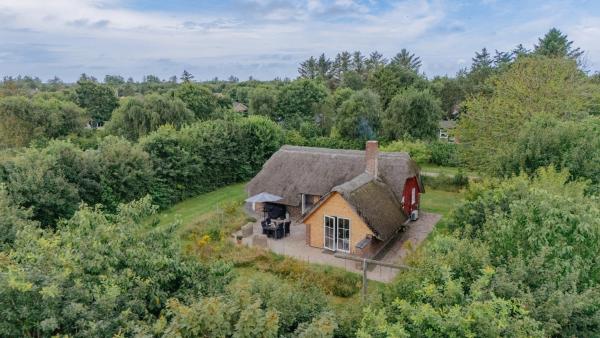 Kuvassa näkyy kohde Charming cottage, joka sijaitsee kaupungissa Ulfborg.